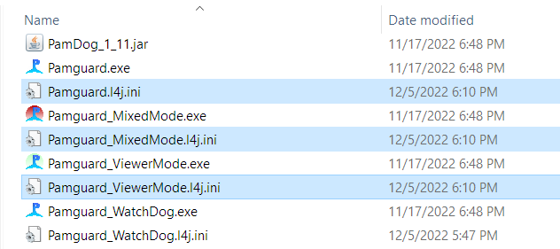 The highlighted files can all be changed to increase the RAM with the 'Xmx' setting