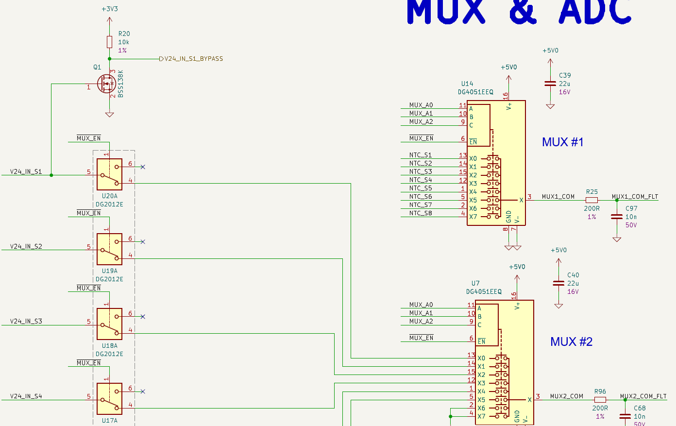 schematic diagram of the circuit