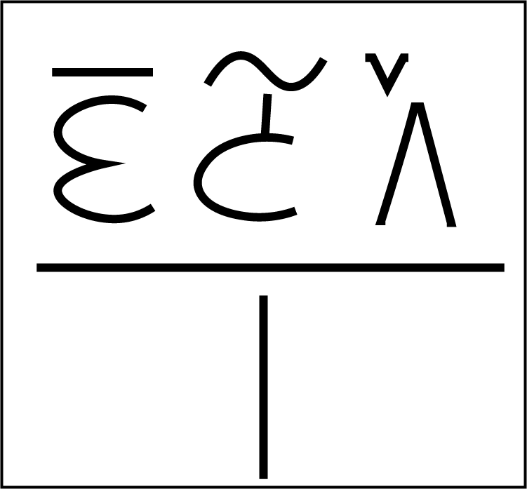 Another example with three consonants "riding" a common vowel, in this case "O".