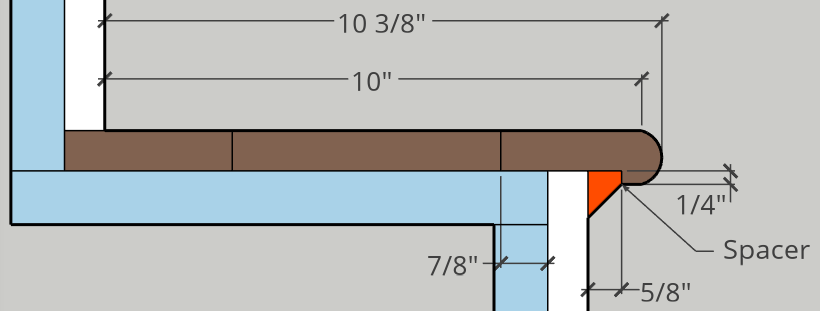 Option 2: Trapezoidal Spacer