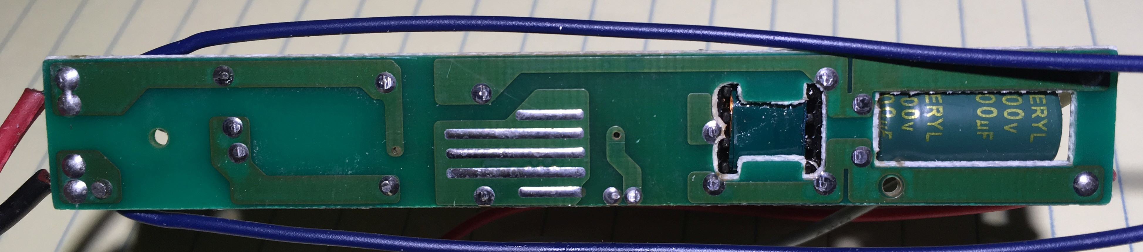 LED Drive Board Back