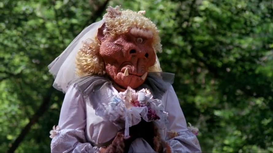 Image of the cyclops' sister from "Wizards of the Lost Kingdom" (1985).