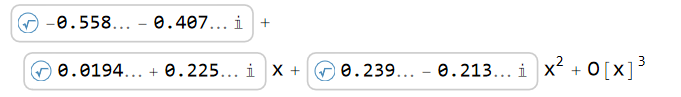 Root object output