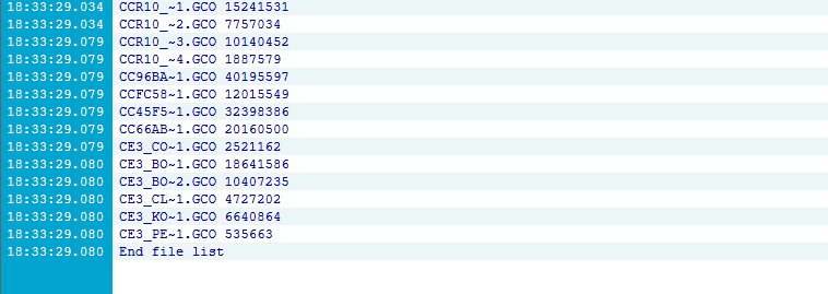 Repetier Host Log snipped - very detailed