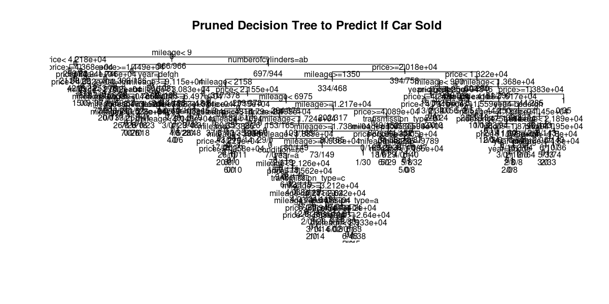 Pruned Decision Tree