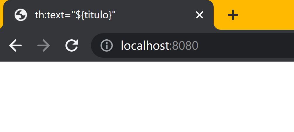 imagen del localhost