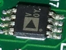 Close-up of IC