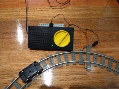 Lego 9v train track on sale