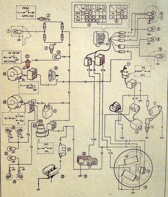 Wiring diagram - schematic