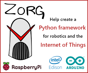 Help us improve Zorg: A Python framework for robotics and the Internet of Things