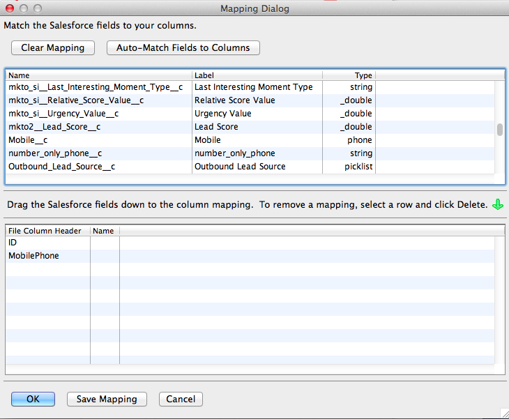 Dataloader mapping