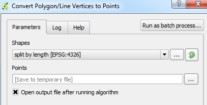 Convert Polygon/Line Vertices to Points