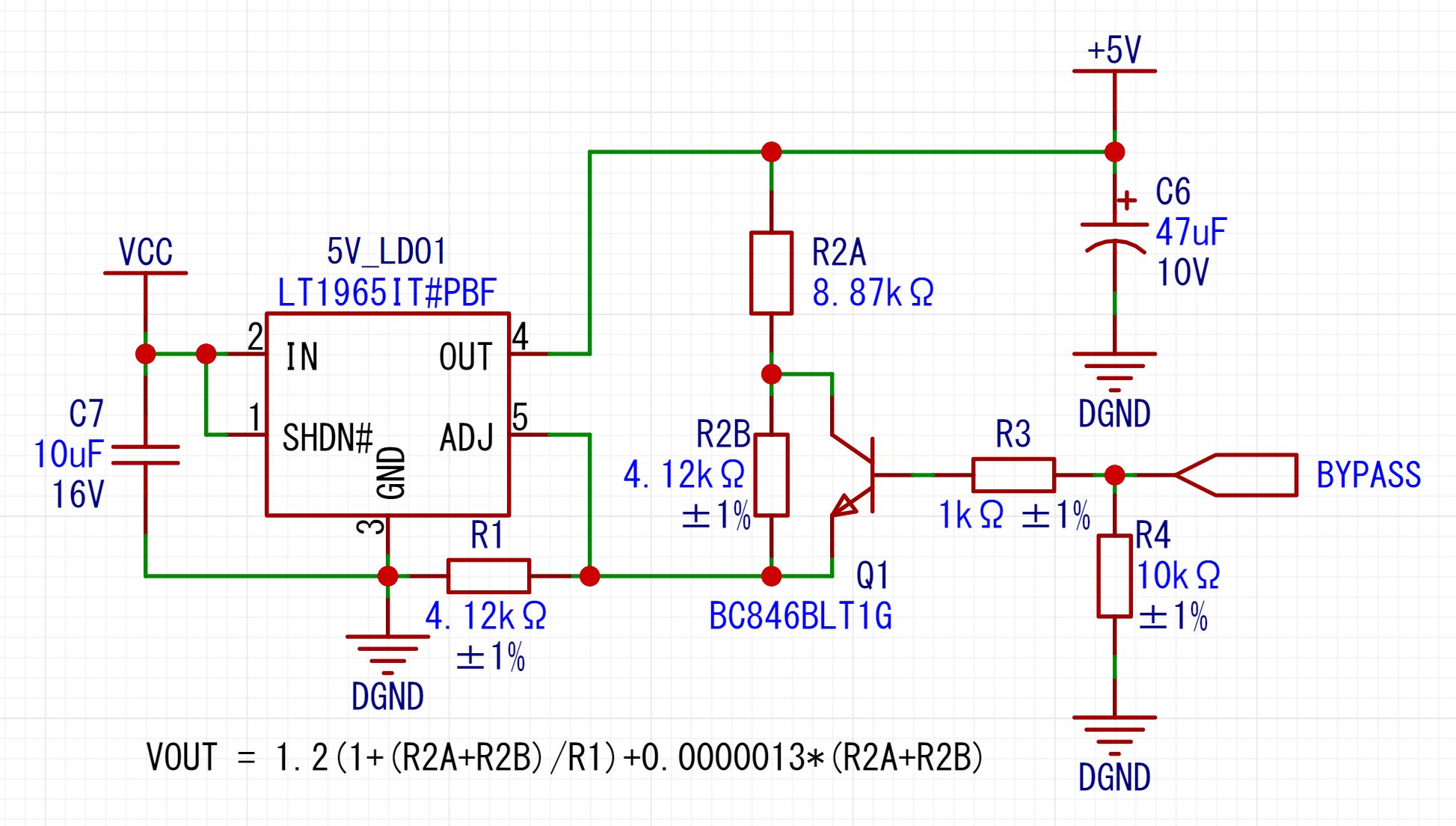 LT1965 Transistor Adjustable