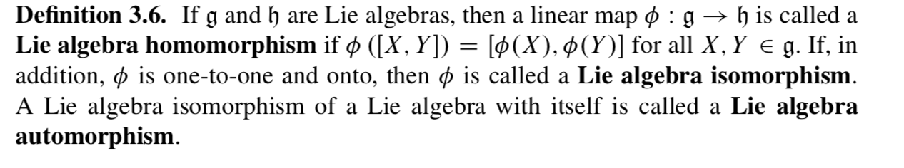 Lie Group And Lie Algebra Homomorphisms - Mathematics Stack Exchange