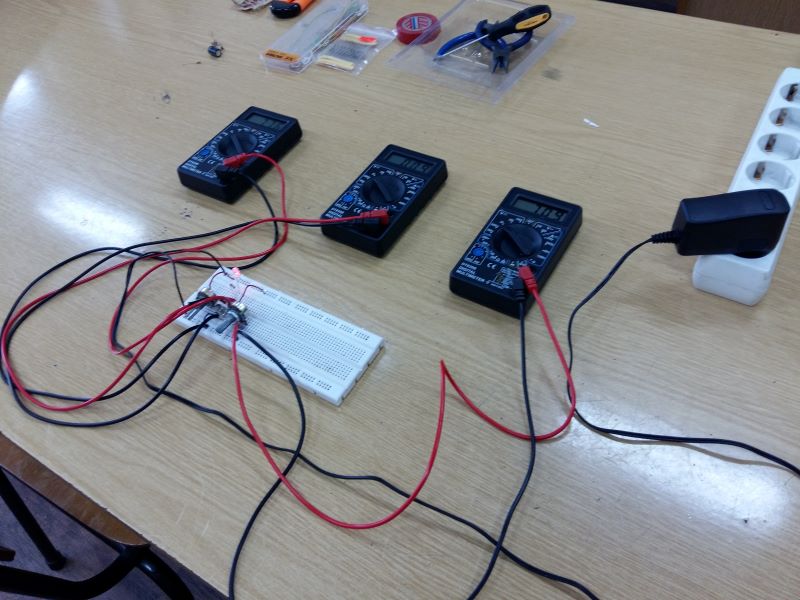 Investigating various transistor stages on PB