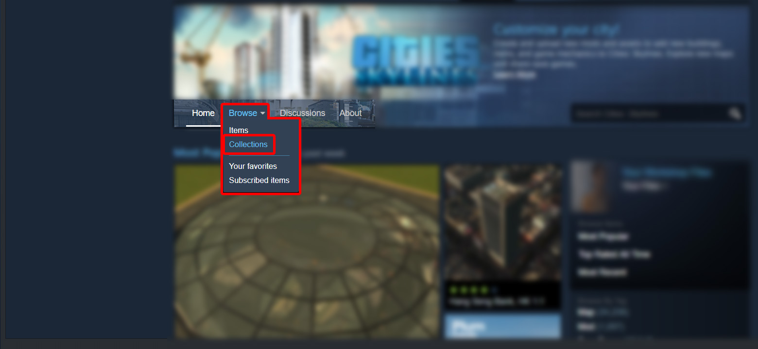 Steam screenshot, showing the third step