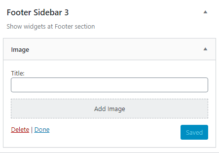 Wordpress Image Widget Media Uploader