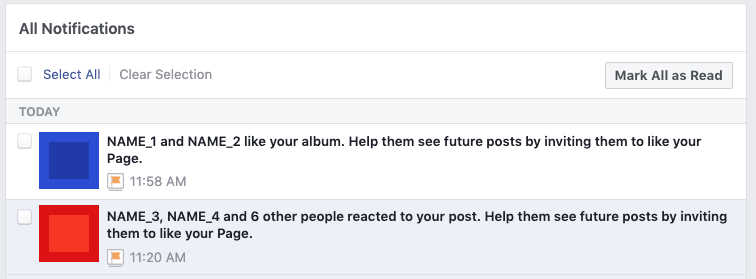 Help them see future posts by inviting them to like your Page.