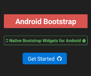 Native Bootstrap Widgets for Android