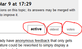 question sort