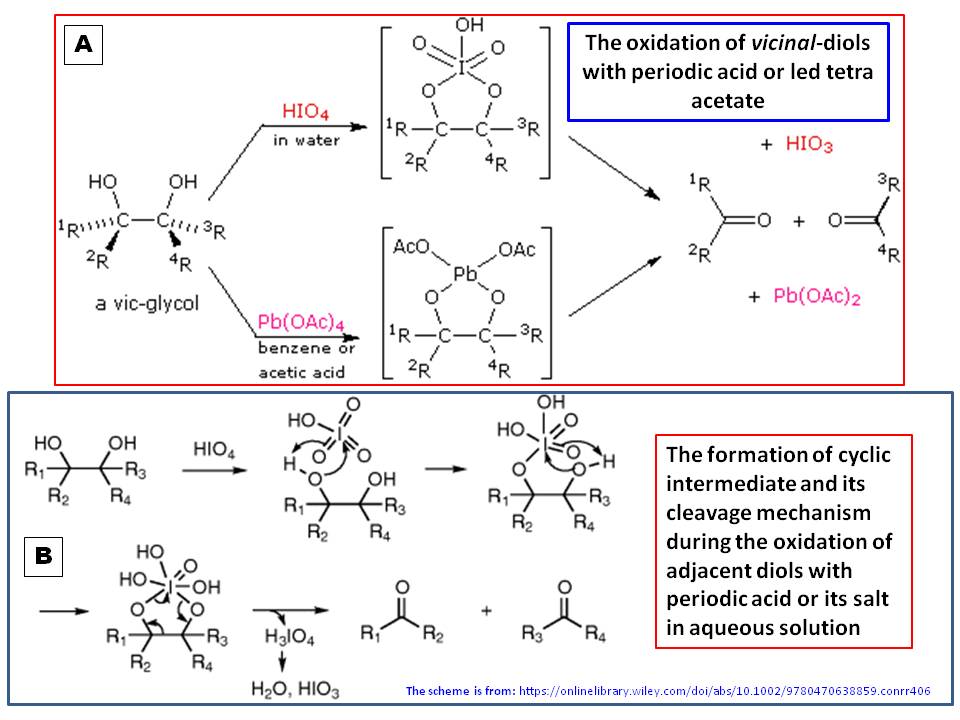 The oxidation of vicinal-diols