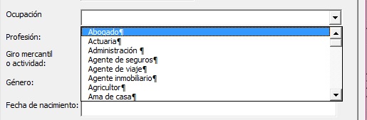 Símbolos entre lineas