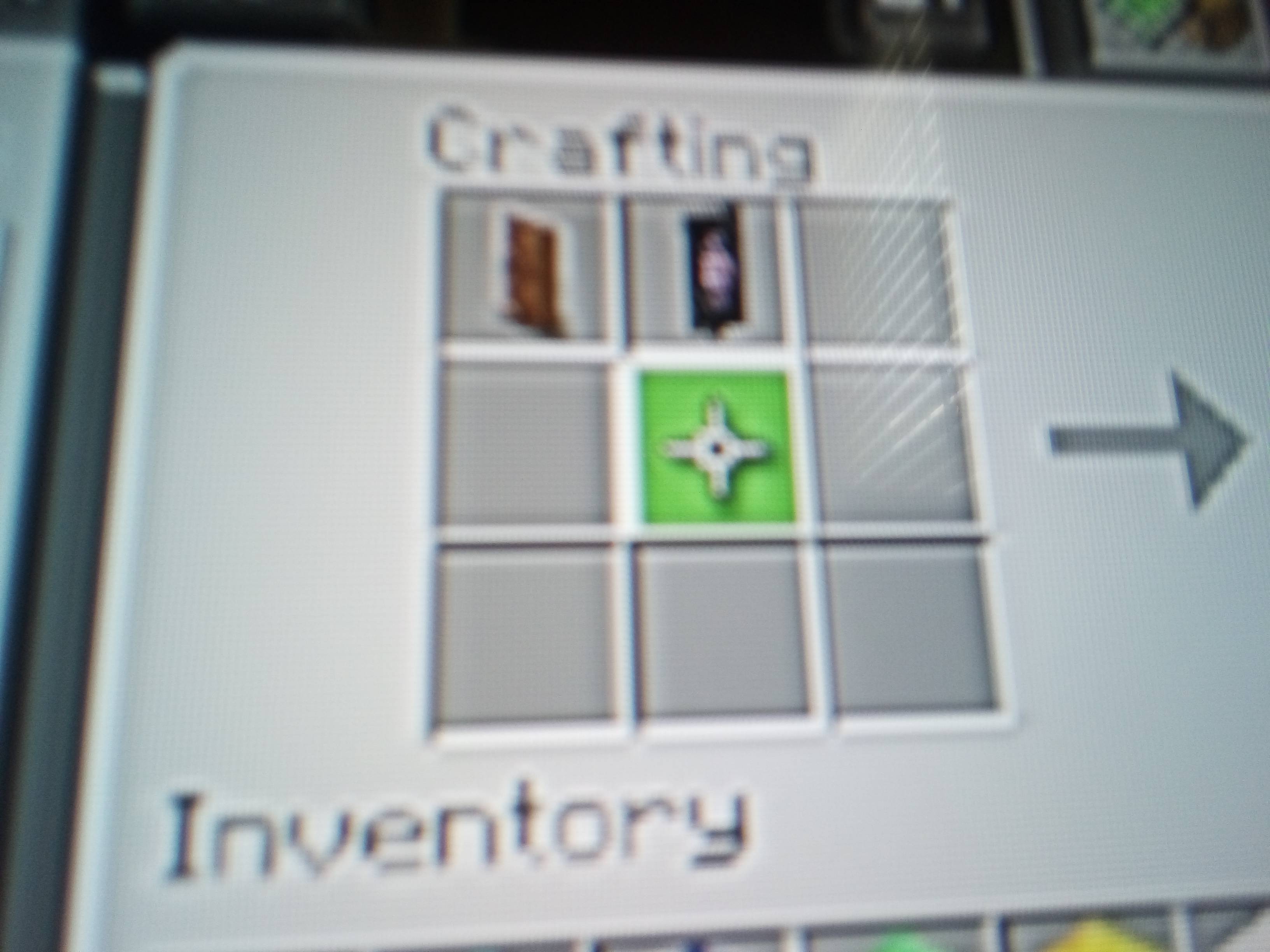 Crafting recipe