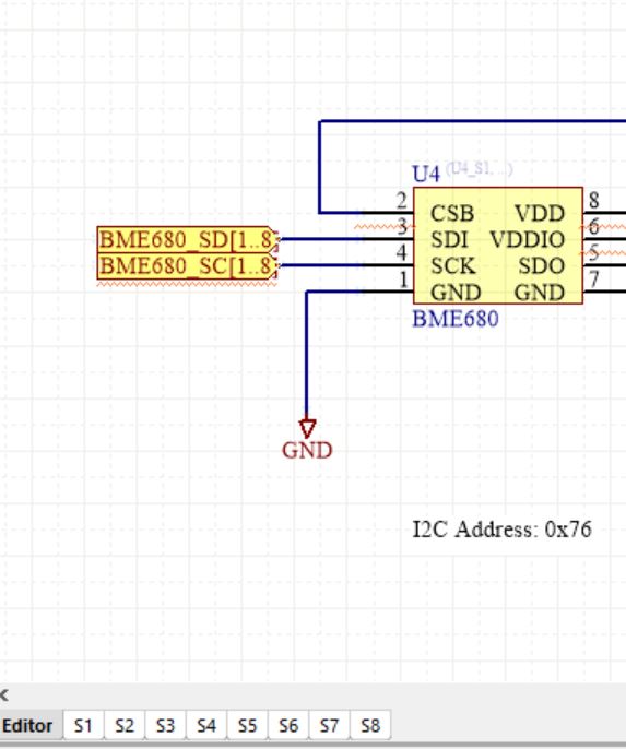 Sensor Sheet Port Labelling