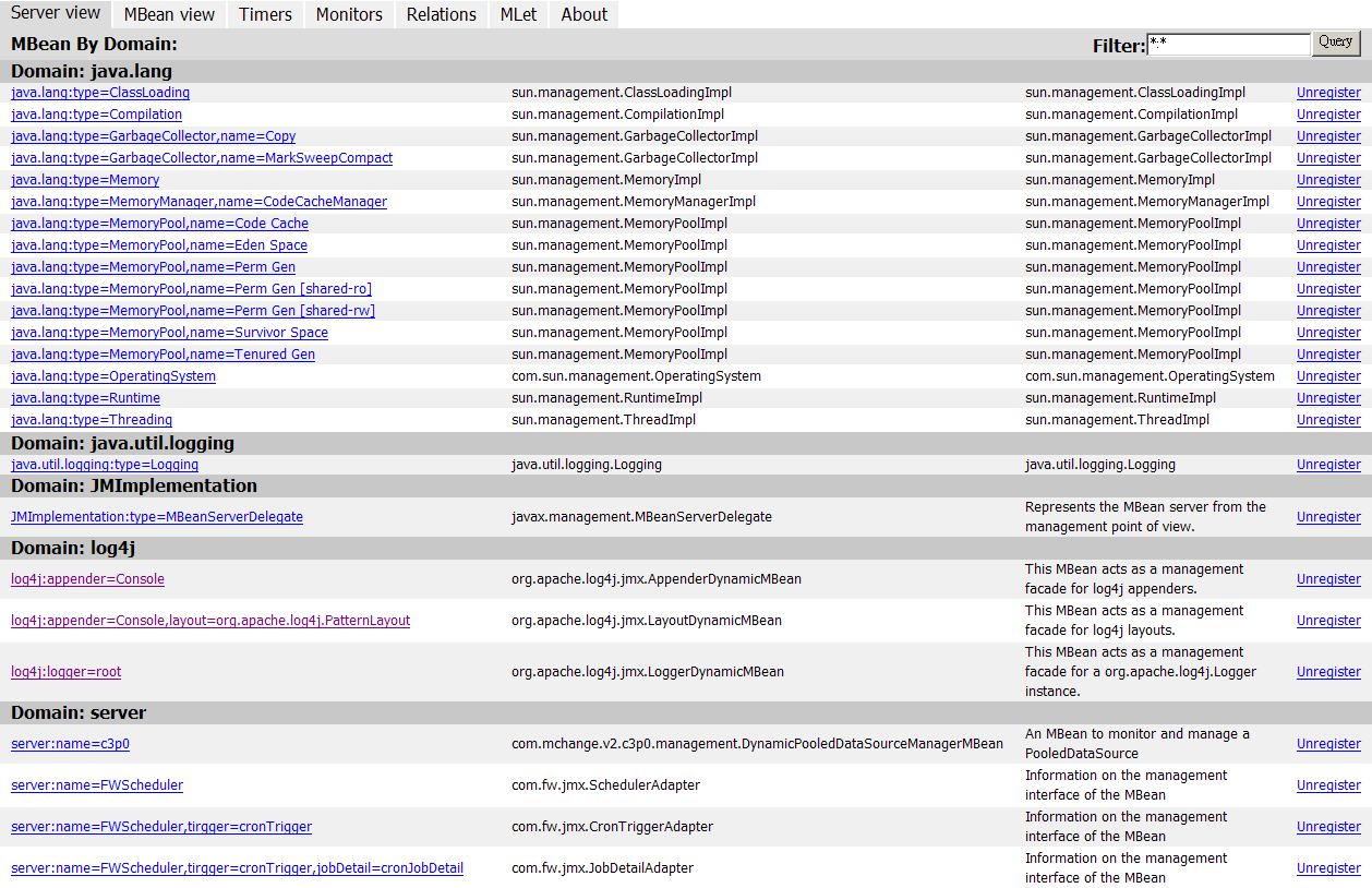 MX4j HttpAdaptor及其 XSLTProcessor