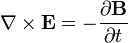 Faraday's law of induction