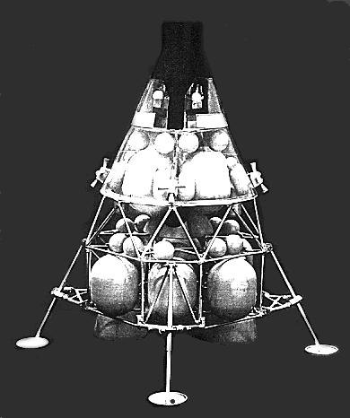 Lunar rescue mockup