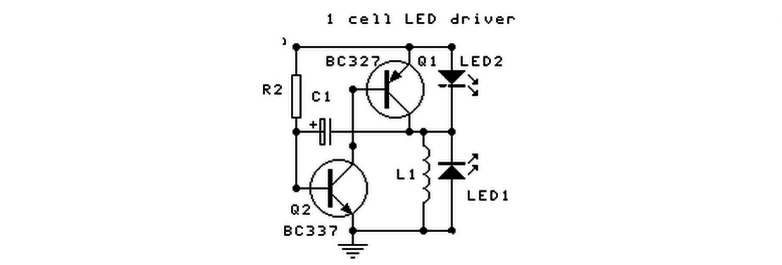 one cell LED driver