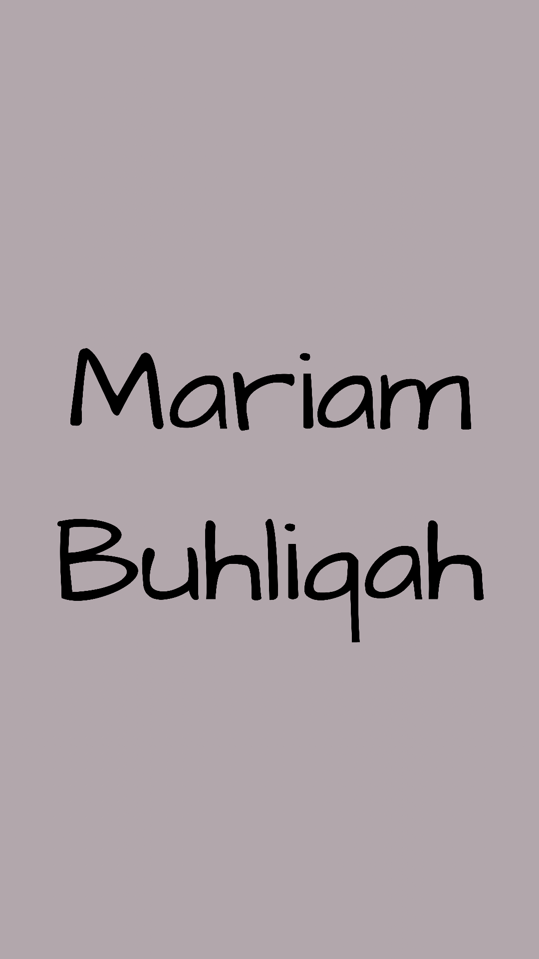 Mariam's user avatar