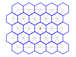 Hexagonal grid and its triangular dual