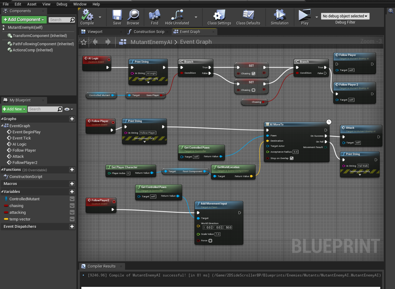 Unreal Engine 4 AI Character Pawn Entirely Unresponsive to 