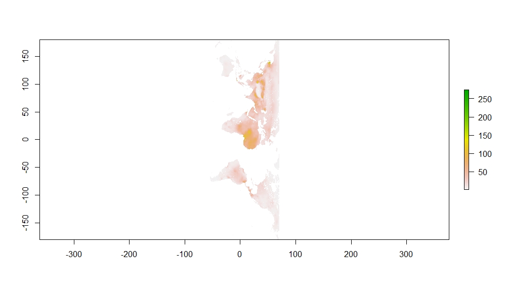 NC data as raster