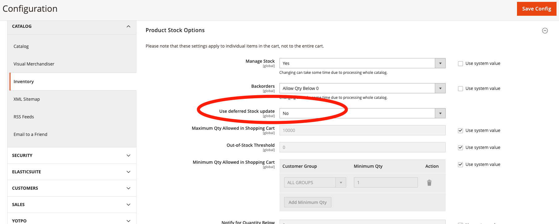 Magento 2 Deferred Stock Update