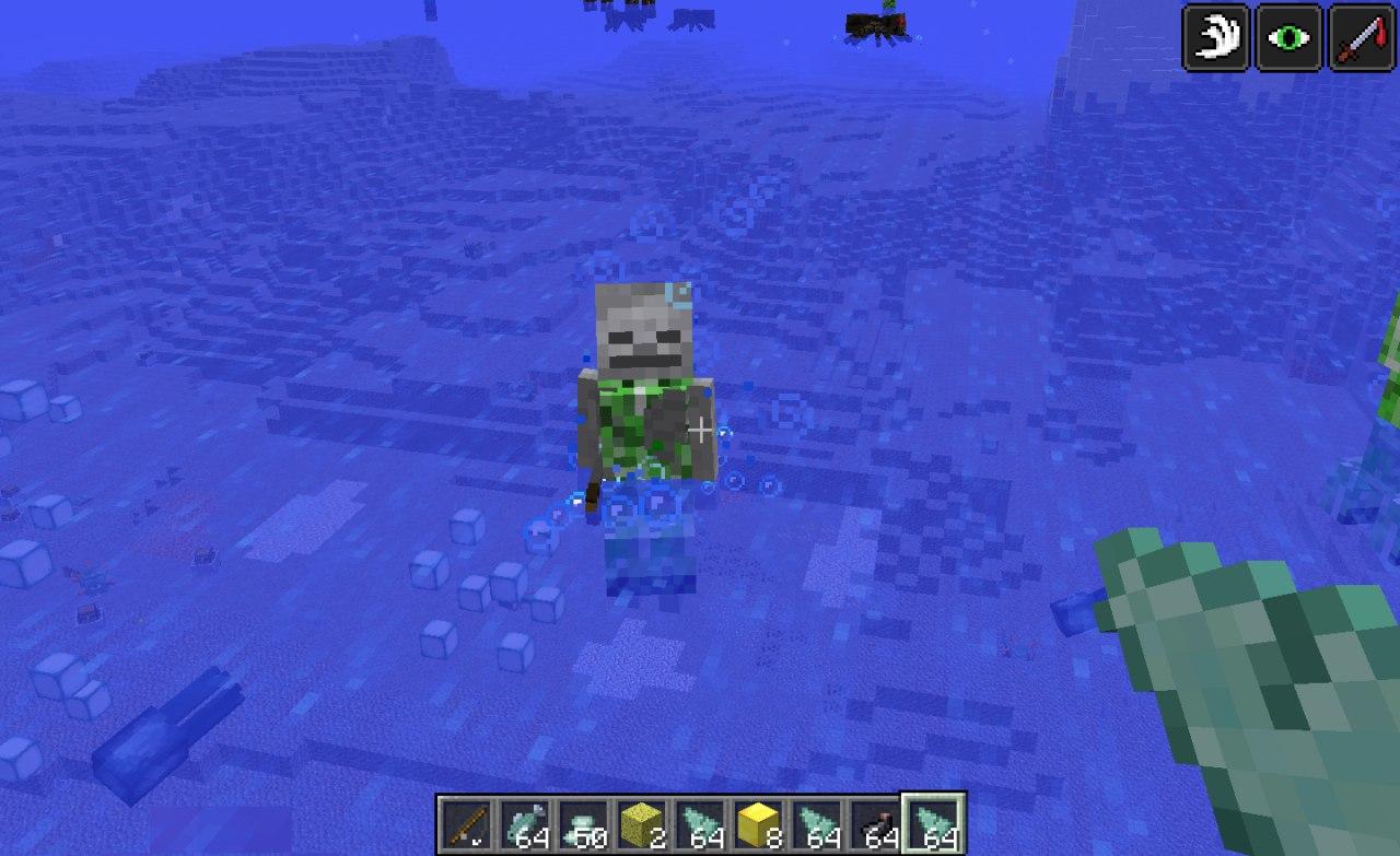 skeleton and creeper overlapping - winning screenshot contest 10