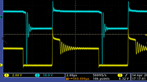 LT1172 waveform