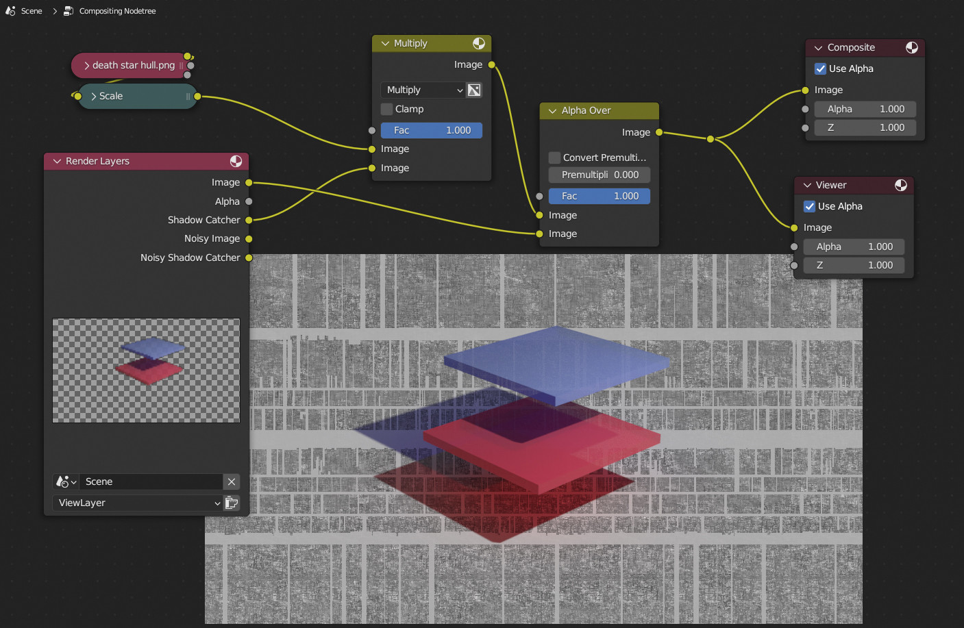 shadow compositing