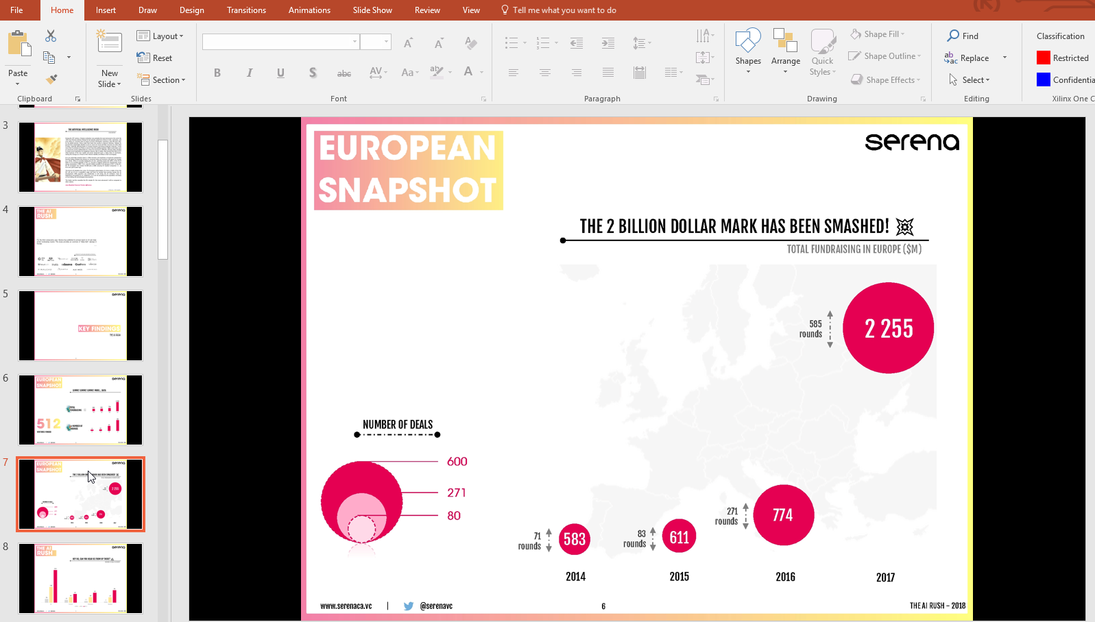 Imported powerpoint images