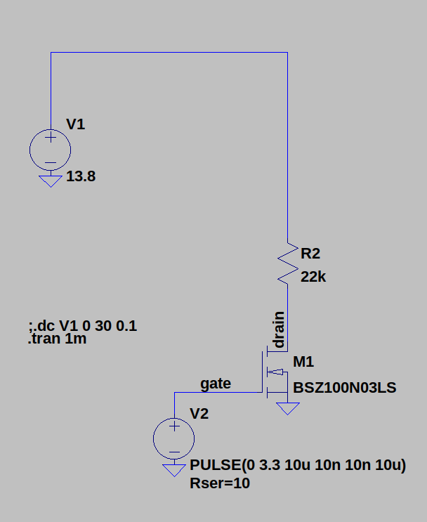 LTSpice circuit diagram