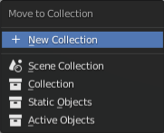 Add to Groups context menu