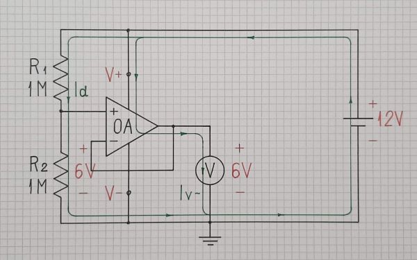 21st century op-amp follower - conventional