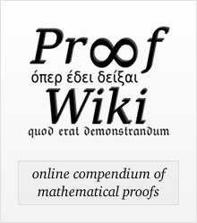 数学证明在线简编ProofWiki