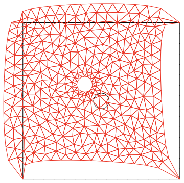 mesh deformation plot