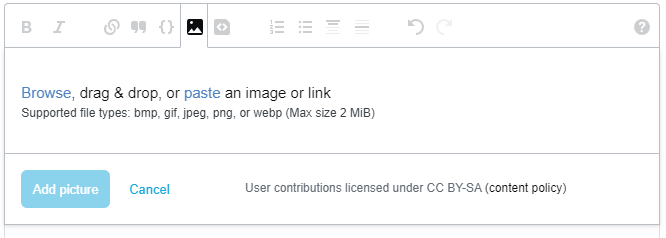 Image of image uploader