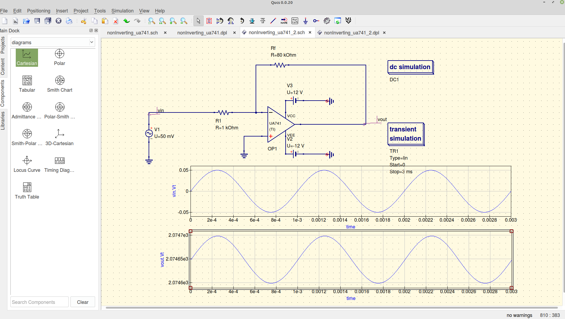 QUCS screenshot