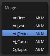 merge options