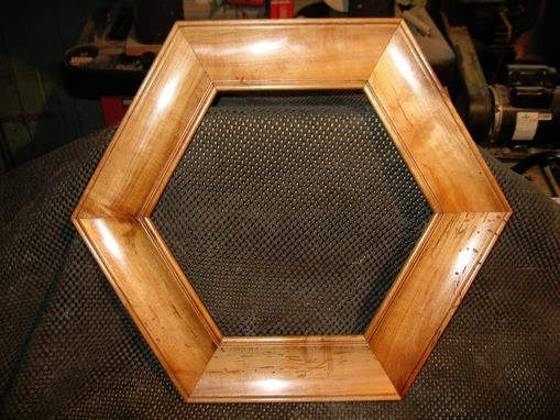 hexagon picture frame